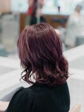 ニカイ(2F) 似合わせカット/イメチェン/アースカラー/ベージュピンク