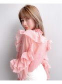 ハイトーンミディアムストレート