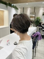 ステアケース 武蔵小杉店(stair:case)&nbsp;脱白髪染ハイライトカラーハンサムショート30代40代50代