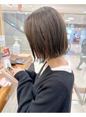 【morio札幌】札幌ボブ　大人かわいいぱつっと外ハネボブ
