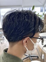 ヘッズ 本八幡店(HEADS)&nbsp;MEN'S HAIR  センターパート　ツイストスパイラル　コンマヘア