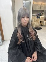ヘアアンドメイク アール(hair＆make R) ハイトーン　グラデーション　