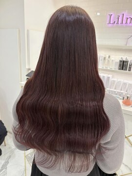 リルミー(Lilme) ブリーチなしで出来る！濃密ピンクカラー＊まゆ
