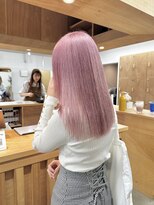 バド(bado)&nbsp;クリアピンクカラーロング