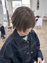 ユイマァルスロウ(YUIMARL SLOW) ブリーチ有りカラー【グレーベージュ】