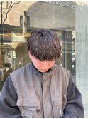 波巻きパーマツイストスパイラルスパイラルパーマ