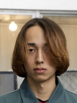 フィフス 神南(fifth) センターパートニュアンスパーマワンカールパーマコンマヘア韓国