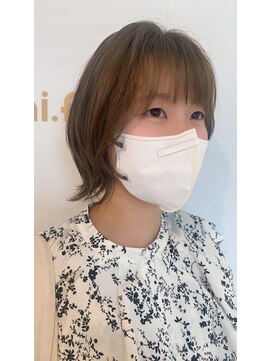 フニフニ(fni.fni) カット+カラー+泡パック+マスク+marbb