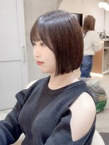 ロンド ブランシュ 錦糸町北口(Lond blanche) 前髪アンブレラカラーこなれミディイメチェンウェーブパーマ