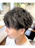 メッシュキャップハイライトデザイン