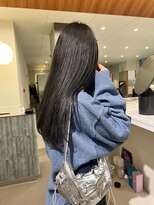 ローレンアオ(LOREN AO)&nbsp;黒髪/ボブルフ/ネビージュ/小顔/ワンレン/矢場町/髪質改善/前髪