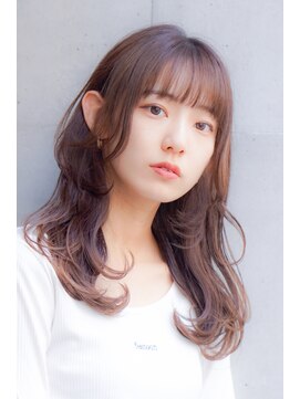 ヘアーリゾート ガーデン 三鷹店(Hair Resort Garden) 大人かわいい☆顔回りレイヤー×アンティークピンクベージュ三鷹