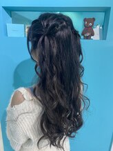ティファニー(Tiffany) ダウンスタイル★リボン★ヘアセット★ヘアメイク★