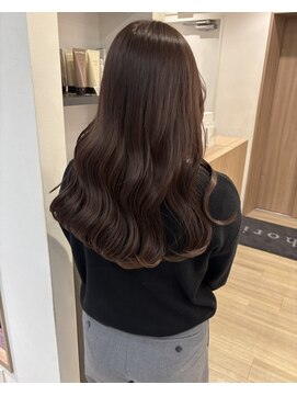 ユーフォリア 青山(Euphoria) 【担当きょうこ】透明感マロンベージュ/大人可愛い暖色カラー