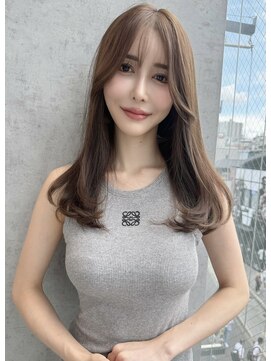 ロンドアベニール 北千住(Lond avenir) レイヤーカット/フェミニンロング/韓国ヘア/顔周り前髪/北千住