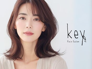 ヘアーサロン キー(Hair salon key)の写真/【女性スタッフのみ】若々しく見える白髪染めならkeyで◎明るめのカラーやハイライトでの白髪ぼかしが人気!
