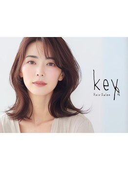 【女性スタッフのみ】若々しく見える白髪染めならkeyで◎明るめのカラーやハイライトでの白髪ぼかしが人気!