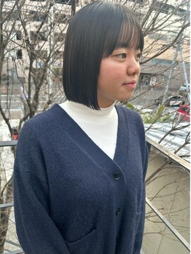ツイギー 宮西店(TWiGGY) 美髪矯正でストレートボブ