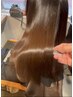 【極上の艶髪へ】パサつき広がりに◎髪質改善トリートメント＋カット＋カラー