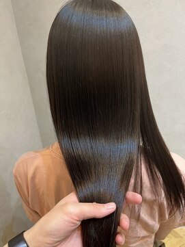 ナンバー 大分中央町店(N°) 圧倒的艶♪髪質改善ストレート