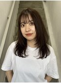 レイヤー/セミロングボブ髪質改善縮毛矯正白髪ぼかしショート