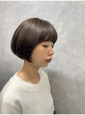 大人ショートボブ