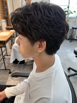 シーフ 千葉(Cyf) 毛流れフェザーパーマ/ナチュラルパーマ/センターパート/千葉駅