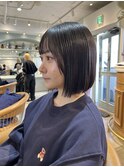 ミニウルフレイヤーカット顔周り前髪韓国ショートボブ/吉祥寺