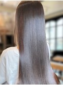 【Reir_吉祥寺】髪質改善/ツヤ髪/ストレート/グレージュ