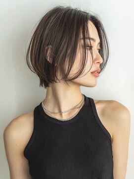 ヘッズ 市川(HEADS ex) 髪質改善 脱白髪染め ボブ 市川