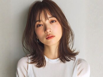 【髪質改善トリートメント&縮毛矯正】　Lien　横須賀中央店 の写真/《横須賀中央駅3分》印象を左右する顔周りカットが上手い美容室＊骨格に合わせたカットで小顔見せも叶う◎