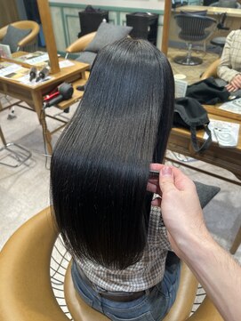 ロンドジェネルーズ 柏(Lond generous) オリーブグレー/顔周り/小顔/レイヤー/髪質改善/縮毛矯正