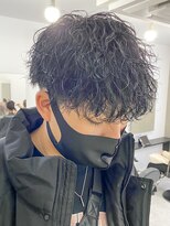 エルマーク 梅田(L-MARK)&nbsp;波巻きスパイラル/シャドウパーマ/サーフカール/men's/メンズ