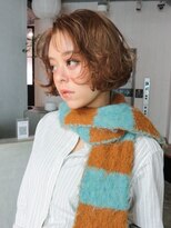 シオン(shion)&nbsp;ミディアム大人ガーリー韓国ヘア似合わせカット_F31332