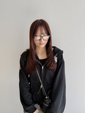 ペグ(Peg) 韓国レイヤーカット大人可愛い20代30代レイヤーセミロング