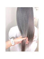 ラニシス ヘアー(Lanisis Hair)&nbsp;ダークシルバーロングスタイル