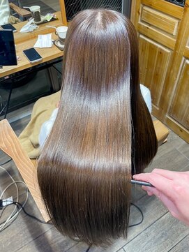 ブローテ(brote) 柔らか艶ストレート×髪質改善縮毛矯正