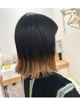 イロトリドリ bob ×  グラデーションカラー