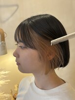 ラヴィズム 栄店(LUVISM)&nbsp;ミディアム/ボブ/艶カラー/レイヤー/顔周りカット/ダブルカラー