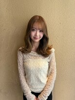 エリス ナンバ(Eliss Namba)&nbsp;くびれヘア×オリーブベージュ☆