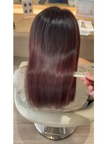 クララ ジャパン みらい平店(CLALA JAPAN)&nbsp;チェリーレッド×髪質改善