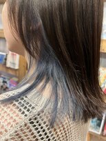 テントヘアー(tent hair)&nbsp;ブリーチカラー