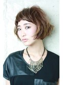 外国人風ショートバンググラーデーションボブ!【担当 RYO】