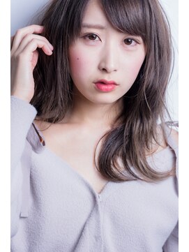 ミエルヘアーエスト 新宿店(mielhair est) 大人かわいいアンニュイカール【mielhair新宿】