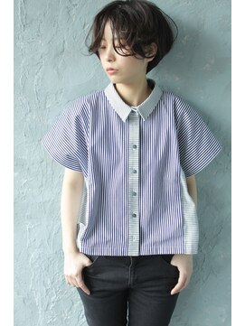 ソルト(Salt) <Salt☆OKABE>"ラフラグジュアリー"springショートパーマ 2