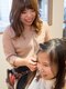 ドルチェ ヘアー 横堤店(DOLCE hair)の写真/【横堤駅スグ☆】お子様連れのママさん大歓迎！扱いやすく、まとまるスタイルで朝のセットも楽チン♪