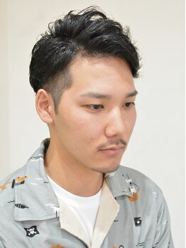 ヘアーデザイン キーピース(Hair design Key Piece)の写真/【東加古川駅徒歩5分】新社会人にオススメ♪≪平日限定カット+パーマ≫マンネリstyleから卒業できる◎