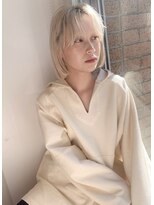 テトラ バイ ネオリーブ 横浜西口店(tetra by neolive)&nbsp;大人気☆天使の透明感ハイトーンボブ