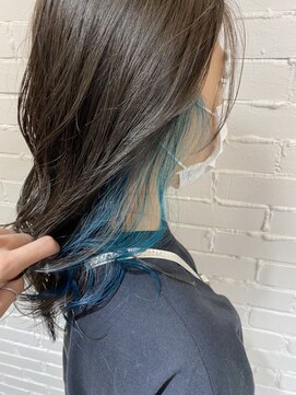 ヴァンカウンシル 春日井店(VAN COUNCIL) ターコイズインナカラー