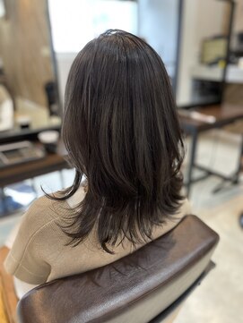 ペスカ 札幌大通店(pesca) 【pesca札幌大通店】透け感グレージュ【ぺスカ】